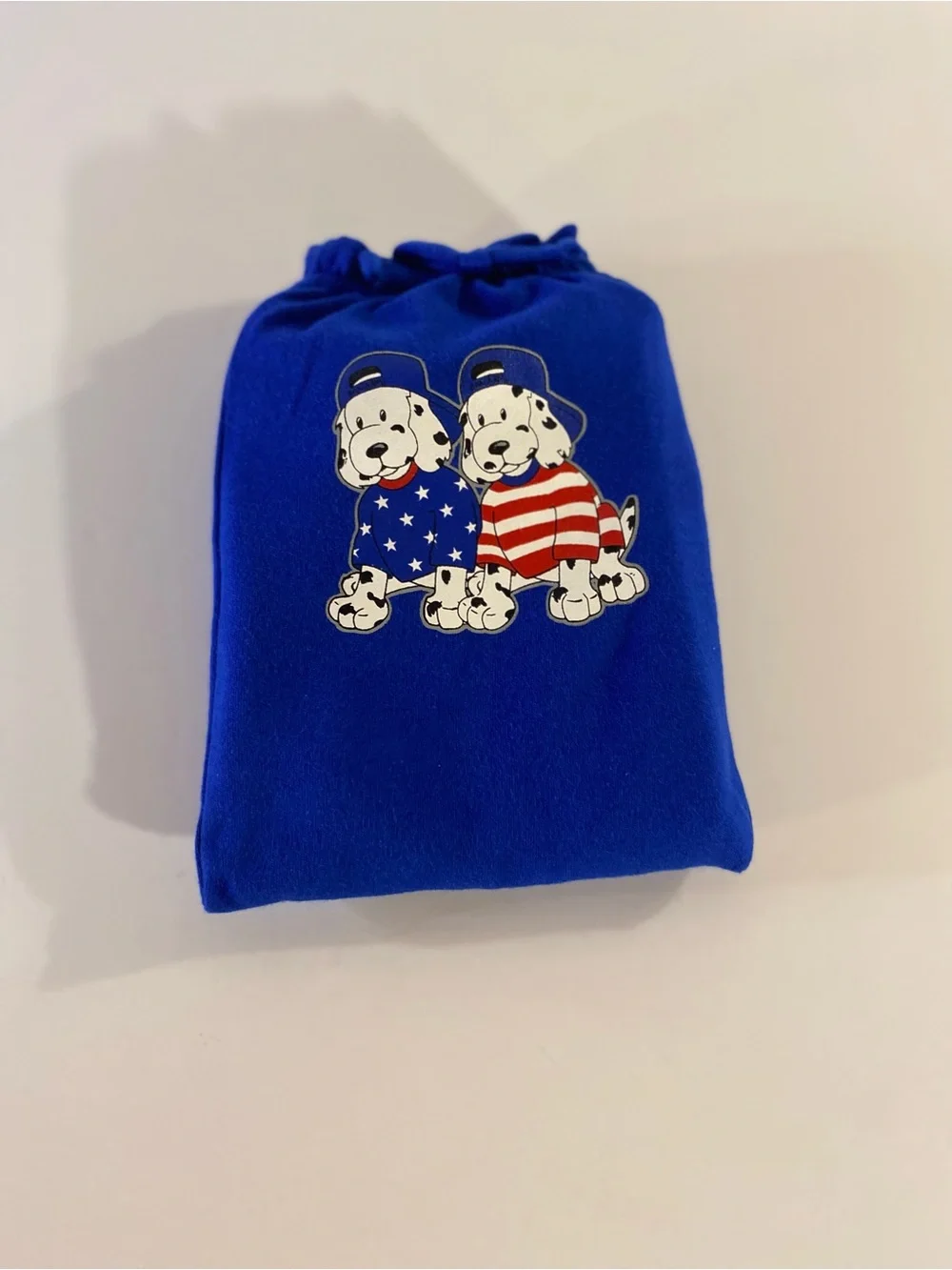 Patriotic Puppy Infant Set - Red White Blue